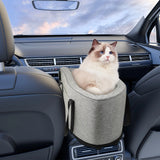 Doggie and Cat Car Seats Small Dogs Armrest Console