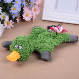 Pet Dog Squeaky Toy Durable Cute Papa Duck Making Sound Plush Dog Puppy Chew Toys Training Teething Toys - Your Healthy Version