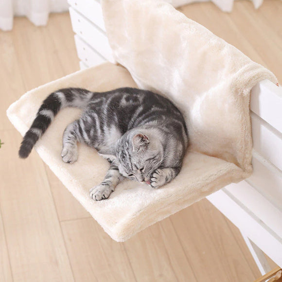 Cat Bed Removable Window Sill Cat Radiator Lounge Hammock for Cats Kitty Hanging Bed Cosy Carrier Pet Bed Seat Hammock - Your Healthy Version