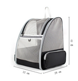 Foldable Pet Dog Carrier Bag Portable Breathable Carrier for Cat Mesh Zipper Double Shoulder Backpack for Travel Cat Accessories - Your Healthy Version