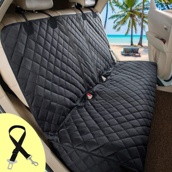 Dog/Cat Seat Cover Waterproof Pet Car Seat Cushion Car Rear Back Mat Pet Travel Cat Dogs Cushion Protector With Middle Seat Armrest - Your Healthy Version