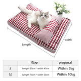 Pet Dog Bed Soft Lounger Pet Bed House for Dogs Cats Cozy Sleeping Sofa Warm Puppy Kennel Mat Cat Mattress Pet Supplies - Your Healthy Version