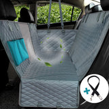 Dog Car Seat Cover 100% Waterproof Pet Dog Travel Mat Mesh Dog Carrier Car Hammock Cushion Protector With Zipper and Pocket - Your Healthy Version