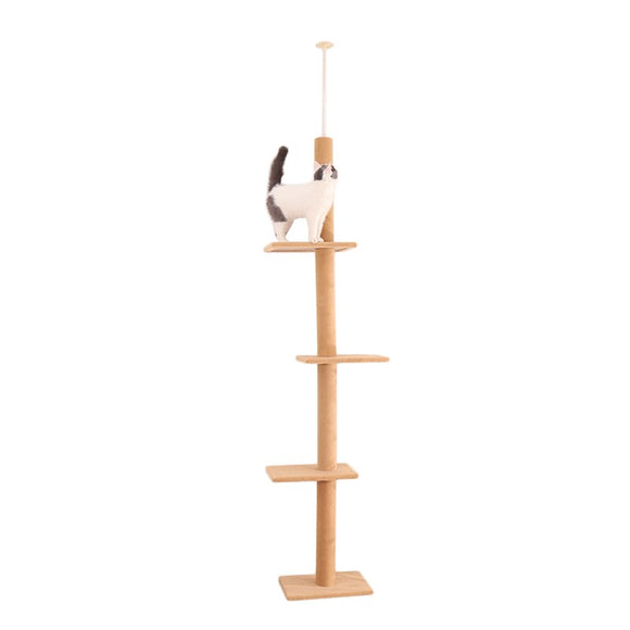 Large Cat Tree Tower Condo cat scratcher Post Pet Kitty Play House with Hammock Perches Platform rascador gato - Your Healthy Version