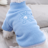 Pack of 4 Winter Dog Clothes Two Feet Pets Outfits Warm Clothes for Small Medium Dogs Costumes Coat Pet Jacket Puppy Sweater - Your Healthy Version