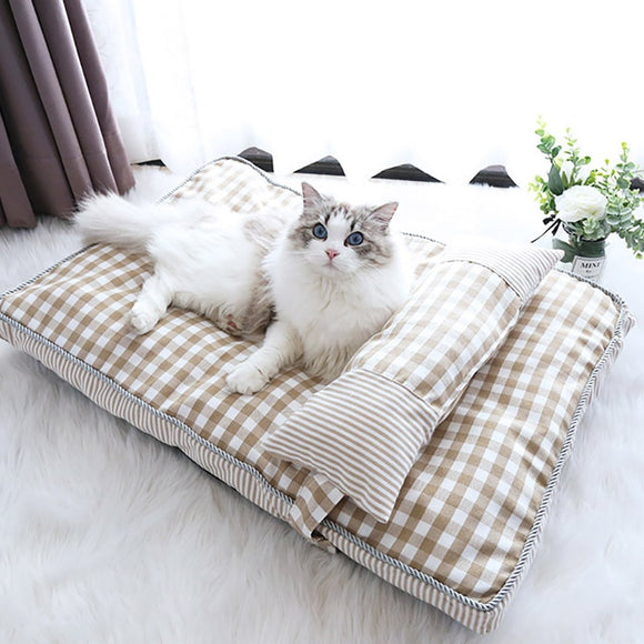 Pet Dog Bed Soft Lounger Pet Bed House for Dogs Cats Cozy Sleeping Sofa Warm Puppy Kennel Mat Cat Mattress Pet Supplies - Your Healthy Version