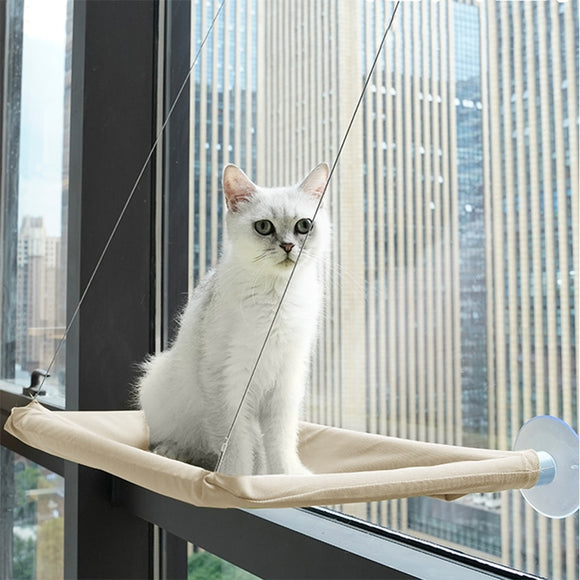 Cat Hammock Pet Hanging Sleeping Beds Cat Resting Seat Perch Window Hammock Mount Pet Comfortable Cat Pet Bed Bearing 20kg - Your Healthy Version