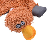 Pet Dog Squeaky Toy Durable Cute Papa Duck Making Sound Plush Dog Puppy Chew Toys Training Teething Toys - Your Healthy Version