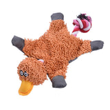 Pet Dog Squeaky Toy Durable Cute Papa Duck Making Sound Plush Dog Puppy Chew Toys Training Teething Toys - Your Healthy Version