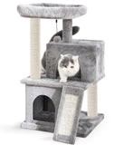 Cat Tree Furniture Tower Climb Activity Tree Scratcher Play House Kitty Tower Furniture Pet Play House - Your Healthy Version