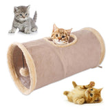 FREE SHIPPING Cat Tunnel Toy Funny Pet Play Tubes Balls Collapsible Crinkle Kitten Toys Puppy Ferrets Rabbit Play Dog Tunnel Tubes Cat Toy - Your Healthy Version