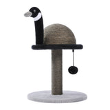 Animal Shaped Cat Scratching Post Flamingos Cute Cat Tree Tower with Sisal Rope for Indoor Cats House Furnitures Climbing Frame - Your Healthy Version