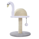 Animal Shaped Cat Scratching Post Flamingos Cute Cat Tree Tower with Sisal Rope for Indoor Cats House Furnitures Climbing Frame - Your Healthy Version